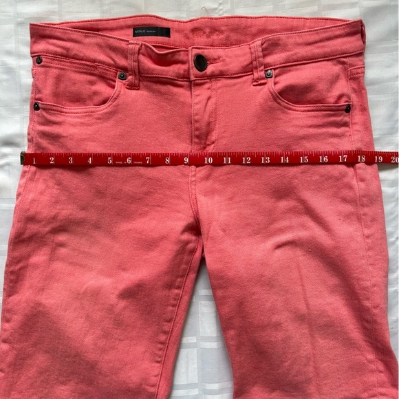 Kut From The Kloth Pink ‘Natalie’ Denim Bermuda Shorts - Picture 7 of 15